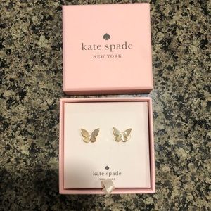 Kate Spade Butterfly Opal Stud Earrings